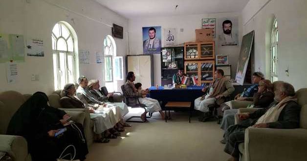 مكتب محو الأمية يناقش سير العملية التعليمية