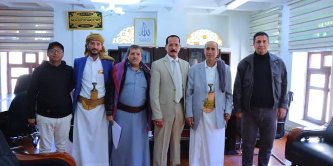 لقاء يجمع ريئس جهاز محو الأمية و وكيل مصلحة الضرائب