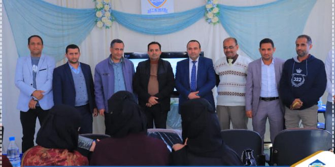 سيمناراً علمياً مميزاً لطلبة التصميم الداخلي بالجامعة التخصصية