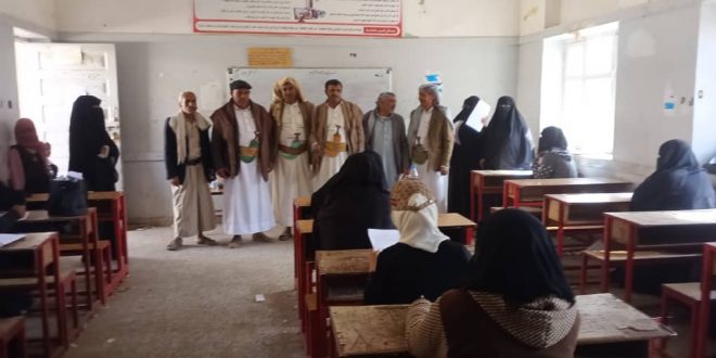 زيارات تفقدية لسير الاختبارات بمراكز محو الامية وتعليم الكبار بعمران