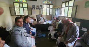 فريق الإشراف المركزي إلى محافظة إب يبدأ أعماله بزيارة عمل لمكتب الإدارة العامة لمحو الأمية وتعليم الكبار بالمحافظة