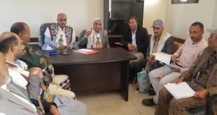فريق الإشراف المركزي إلى محافظة تعز يبدأ أعماله بزيارة عمل لمكتب الإدارة العامة لمحو الأمية وتعليم الكبار بالمحافظة