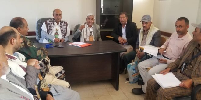 فريق الإشراف المركزي إلى محافظة تعز يبدأ أعماله بزيارة عمل لمكتب الإدارة العامة لمحو الأمية وتعليم الكبار بالمحافظة