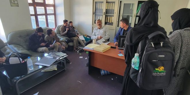 تطبيق عملي في مقرر الحوسبة المؤسسية لطلبة تقنية المعلومات بجامعة المعرفة 