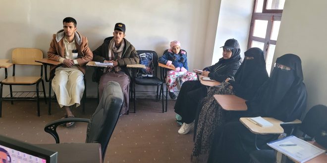 طلبة الإعلام بجامعة المعرفة ينفذون تطبيقًا عمليًا في مقرر العلاقات العامة