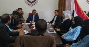 تدشين الإختبارات النهائية في كلية الآفاق بصنعاء