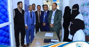 افتتاح عيادة البصريات المجانية بجامعة الرازي