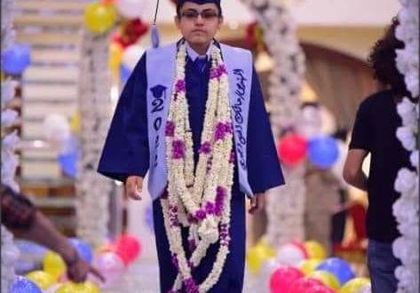 طالب يمني بجامعة الرازي يتوفى بعد تخرجة