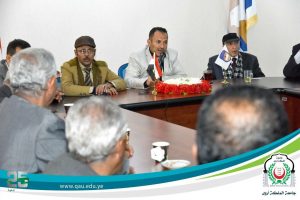 اجتماع لجامعة الملكة اروى مع مجلس الاعتماد الأكاديمي