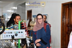 منسق إدارة الموارد المائية في منظمة الأمم المتحدة للطفولة "اليونيسف" تزور جامعة الأكاديميين العرب للعلوم والتكنولوجيا.