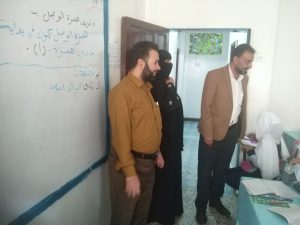 محمد العشملي يزور مدارس المسار