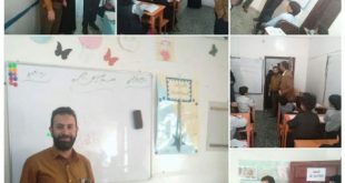 الاستاذ محمد العشملي يزور مدارس المسار