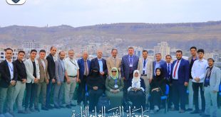 جامعة ابن النفيس تنظم فعالية الملتقى العلمي الطلابي بالقبالة والتمريض