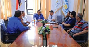 اجتماع بين جامعة الرازي وشركة سحبكم