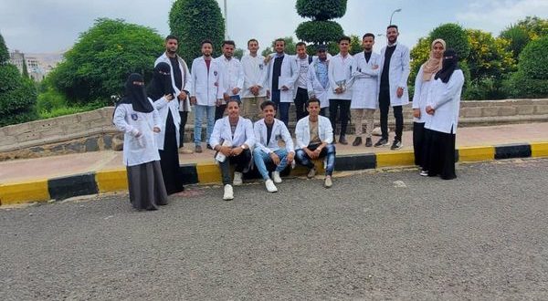 نزول ميداني لطلبة قسم الصيدلة بجامعة الناصر