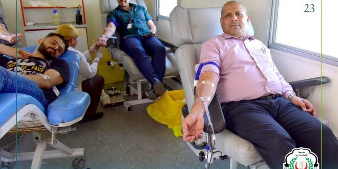 جامعة الملكة أروى تنظّم حملة للتبرع بالدم لصالح مرضى الثلاسيميا