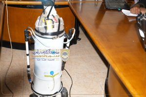 مناقشة مشاريع تخرج طلبة الاكاديميين العرب