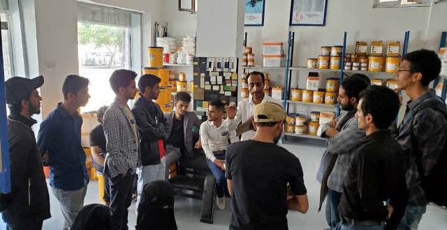 طلبة جامعة الناصر ينفذون نزول ميداني إلى المؤسسة العامة للطرقات