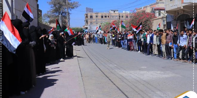 الجامعة التخصصية تأيد عملية طوفان الأقصى