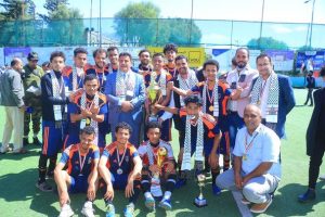  جامعة الناصر تفوز ببطولة طوفان الأقصى لكرة القدم 