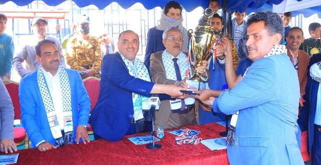 جامعة الناصر تفوز ببطولة طوفان الأقصى لكرة القدم