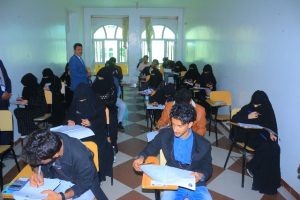 جامعة الناصر تدشن الإمتحانات بكلية العلوم الإدارية