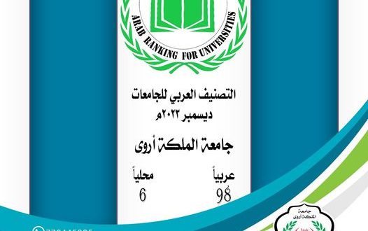 تعرف على تصنيف جامعة الملكة أروى