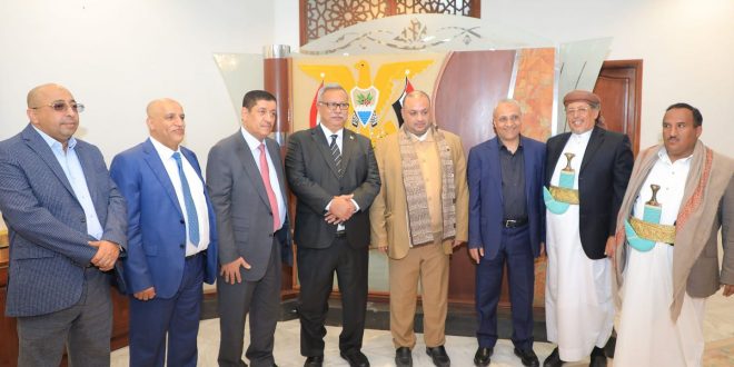 الدكتور بن حبتور يلتقي رئيس مجلس إدارة جامعة الجيل الجديد