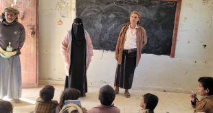 مدير عام المناهج والتوجيه بمحو الأمية وتعليم الكبار تواصل زياراتها التفقدية لمراكز الجوف