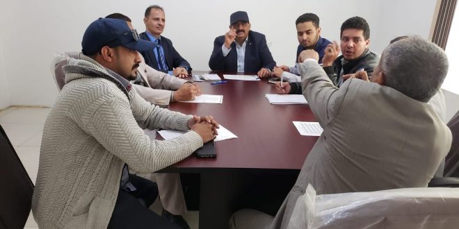 جامعة النخبة تعقد اجتماعها الدوري لمتابعة سير الخطط التشغيلية 