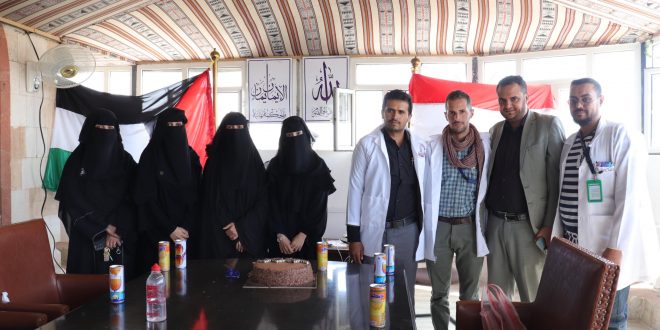 مستشفى فلسطين يحتفل بمناسبة مرور عامين على افتتاح الصيدلية