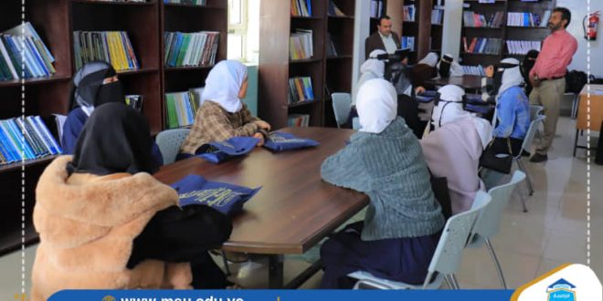 زيارة لطالبات مدارس سام إلى الجامعة التخصصية 