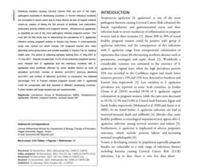 نشر بحث علمي للجامعة التخصصية في مجلة بولندية