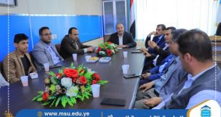 الجامعة التخصصية تناقش تجهيزات التنسيق والقبول للعام الجامعي الجديد 