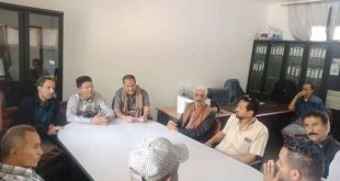 مكتب محو الأمية وتعليم الكبار بالبيضاء يناقش تطوير وتفعيل مركز التدريب الأساسي بالمدينة