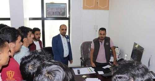 زيارة لطلبة الأمن السيراني بجامعة الجيل الجديد لهيئة الأستثمار