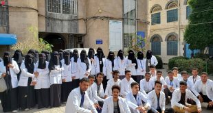 طلبة قسمي مساعد طبيب وتمريض في زيارة إلى مستشفى الامل