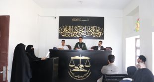 جامعة المعرفة والعلوم الحديثة تنفذ تدريبا عمليا لطلبة كلية الشريعة والقانون في المحكمة الصورية بالجامعة