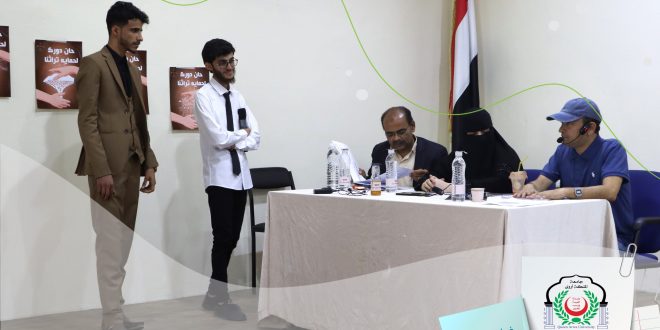 اختتام مناقشات مشاريع تخرج طلبة الجرافيكس بجامعة الملكة أروى