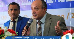 ندوة حول تحسين التحصيل العلمي للطلاب بالجامعة التخصصية الحديثة