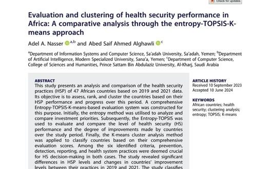 خمسة ابحاث علمية للجامعة التخصصية الحديثة تعتزم نشرها في مجلات علمية دولية