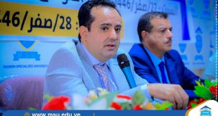 حفل استقبال لطلبة كليتي العلوم الطبية والعلوم الإدارية بالجامعة التخصصية