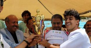 جامعة الرازي تحصد المركز الثالث في مسابقة السباحة الثالثة لطلابة الجامعات اليمنية