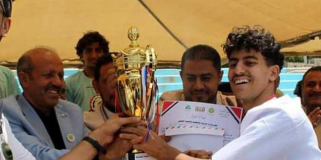 جامعة الرازي تحصد المركز الثالث في مسابقة السباحة الثالثة لطلابة الجامعات اليمنية