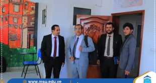 وكيل قطاع العلوم بهيئة التكنولوجيا يزور الجامعة التخصصية الحديثة