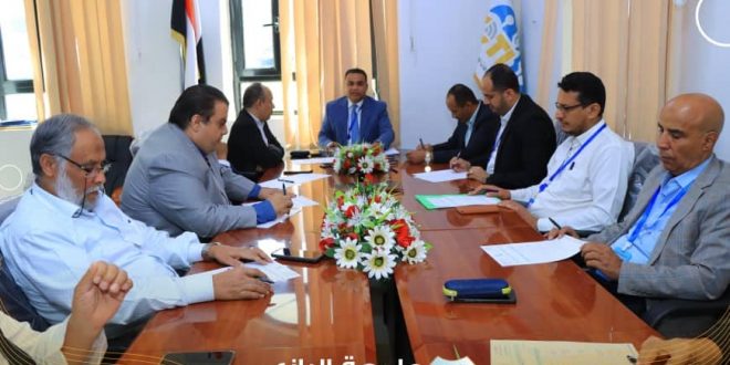 مجلس جامعة الرازي يعقد اجتماعه لمناقشة عدد من المواضيع المتعلقة بالعملية التعليمية