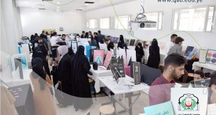 معرض مميز لطلبة الجرافيك بجامعة الملكة أروى