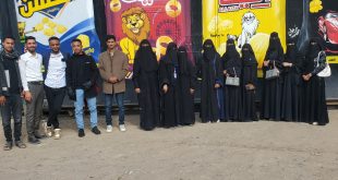 طلبة المحاسبة بكلية الآفاق في زيارة علمية إلى مصنع أرض سبأ للأغذية