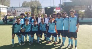 منتخب الجامعة الوطنية يفوز على منتخب جامعه الاندلس في بطولة الجامعات اليمنية