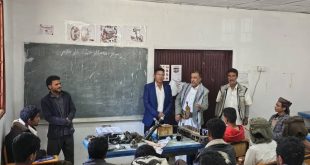 زيارات تفقدية للدورات التدريبية بمراكز التدريب بمحافظة البيضاء